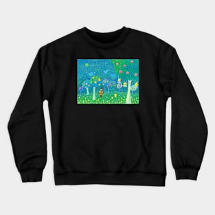 Violin Forest Crewneck Sweatshirt